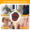 Pet Hair Removal Glove - Reusable Electrostatic Five-Finger Glove for Dog Hair view 4