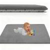 Baby Crawling Mat 60 x 160 cm, Dark Gray, 2.5 cm Thick Foam Play Mat view 1