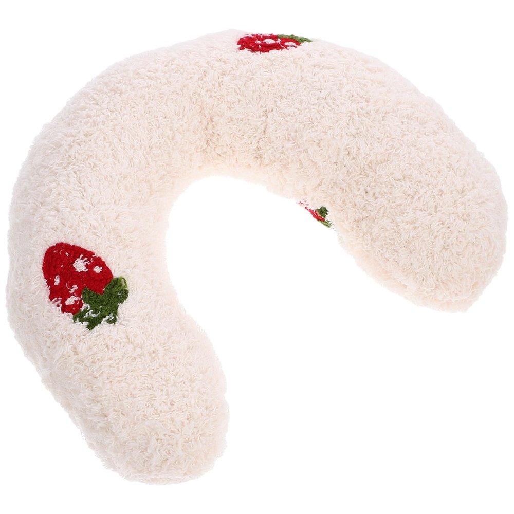 Hohopeti Soft U-Shaped Cat Neck Pillow, Washable Pet Sleep Cushion for Cats and Dogs