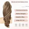 Wavy Clip-In Ponytail Extension view 2