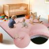Atemrdsye Baby Crawling Mat, 90 x 120 cm, Pink, 2.5 cm Thick Foam Play Mat view 2