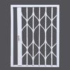 Foldable Aluminum Sliding Window Security Grille, 81 x 96.5 cm view 1