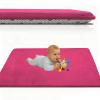 Baby Crawling Mat 120 x 200 cm, Rose Red, 2.5 cm Thick Foam Play Mat view 1