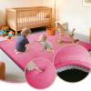 Baby Crawling Mat 120 x 200 cm, Rose Red, 2.5 cm Thick Foam Play Mat view 2