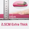 Baby Crawling Mat 120 x 200 cm, Rose Red, 2.5 cm Thick Foam Play Mat view 4