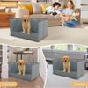 Portable Foldable Dog Toilet Tray with High Walls view 4