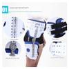 Adjustable Hip-Knee-Ankle Orthosis for Stability and Support, Reusable Leg Stabilizer with Adjustable Straps for Post-Op Recovery, Left/Right view 3
