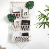 Stuffed Animal Hammock with Fringe, Boho Wall Storage view 3