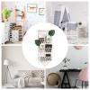 Stuffed Animal Hammock with Fringe, Boho Wall Storage view 4