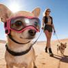 Dog Sunglasses with UV, Wind, and Fog Protection view 3