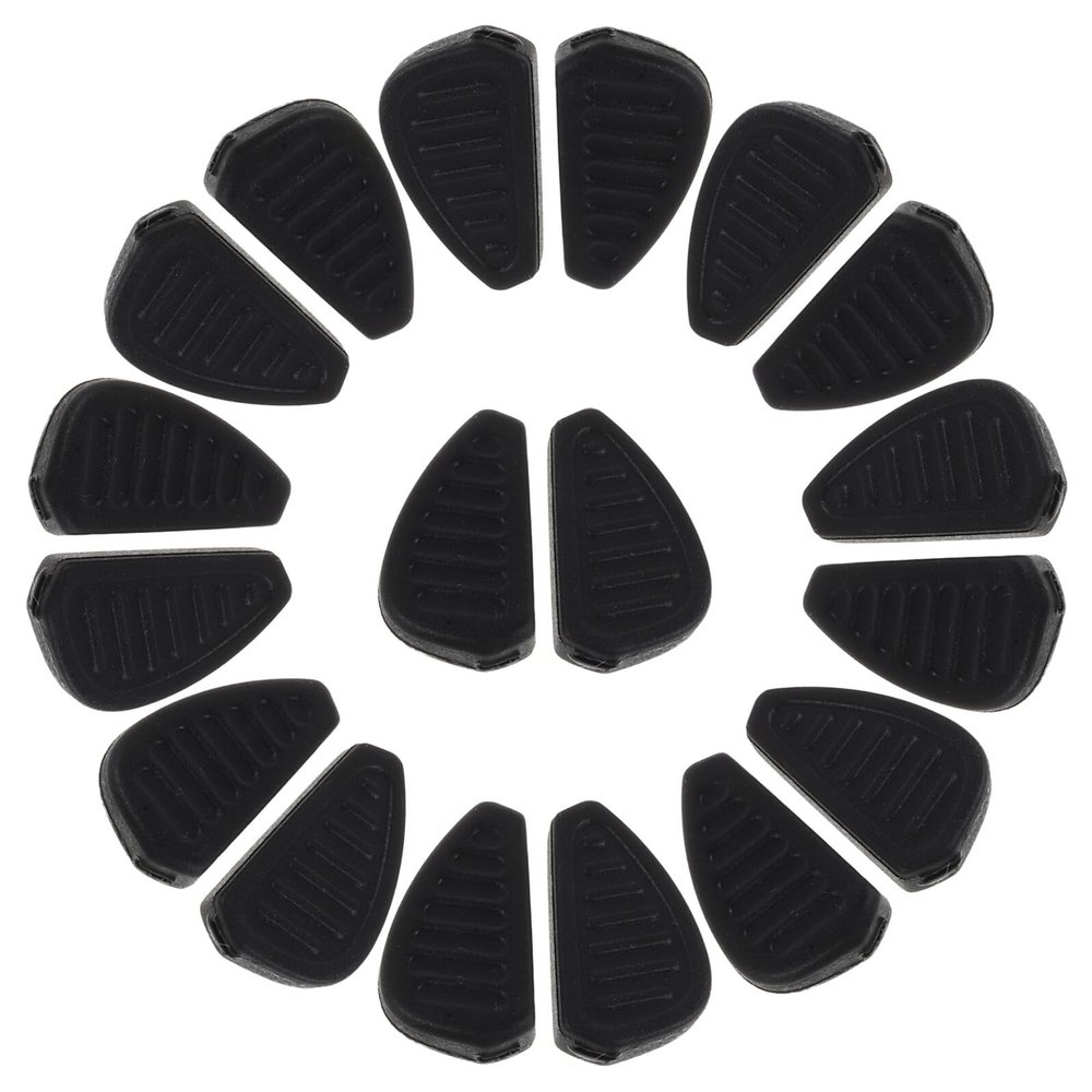 Healeved 10 Pairs Silicone Nose Pads for Rimless Sports Sunglasses