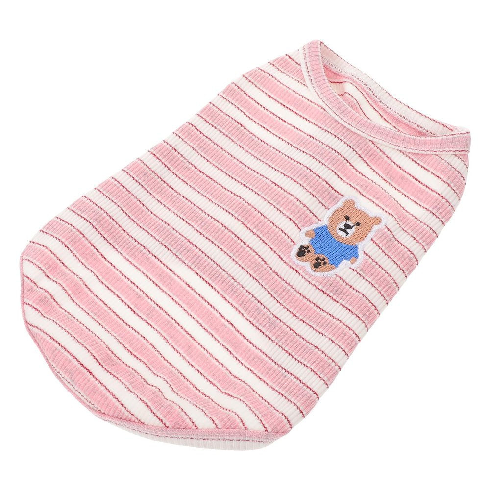 CIYODO Striped Cotton Dog Vest
