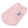 CIYODO Striped Cotton Dog Vest view 1