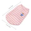 CIYODO Striped Cotton Dog Vest view 2