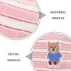 CIYODO Striped Cotton Dog Vest view 3