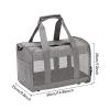 Portable Cat Carrier Bag with Handle and Pocket view 4