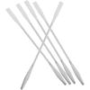 PAMINGONO Stainless Steel Foundation Mixing Tool, 5-Piece Cosmetic Spatula Set with Long Handles, Multifunctional Stirring Sticks for Makeup and Nail Art, 15 cm, Simple Design view 1