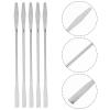 PAMINGONO Stainless Steel Foundation Mixing Tool, 5-Piece Cosmetic Spatula Set with Long Handles, Multifunctional Stirring Sticks for Makeup and Nail Art, 15 cm, Simple Design view 4