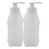 PAMINGONO 2-Pack 1 L Plastic Pump Bottles for Lotion and Shower Gel view 1