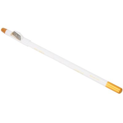 Aramox Beard Lineup Pen, Professional Beard Filler with Built-In Sharpener, White