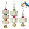PBAHAUP Parrot Toy Set with Bell and Mineral Stone, 3-Pack view 1