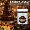 Fondue Chocolate Drops for Chocolate Fountains, Couverture, Easy-Melting, 600 g (Dark Chocolate) view 4
