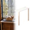 Wooden Window Sill Extension Shelf with Support Legs view 1