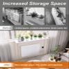 Wooden Window Sill Extension Shelf with Support Legs view 3