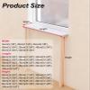 Wooden Window Sill Extension Shelf with Support Legs view 4