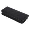 Black Leather Case with Zipper for Hairdressing Scissors view 1