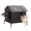 Insulated Outdoor Cat Nest, Foldable, Waterproof, Large view 1