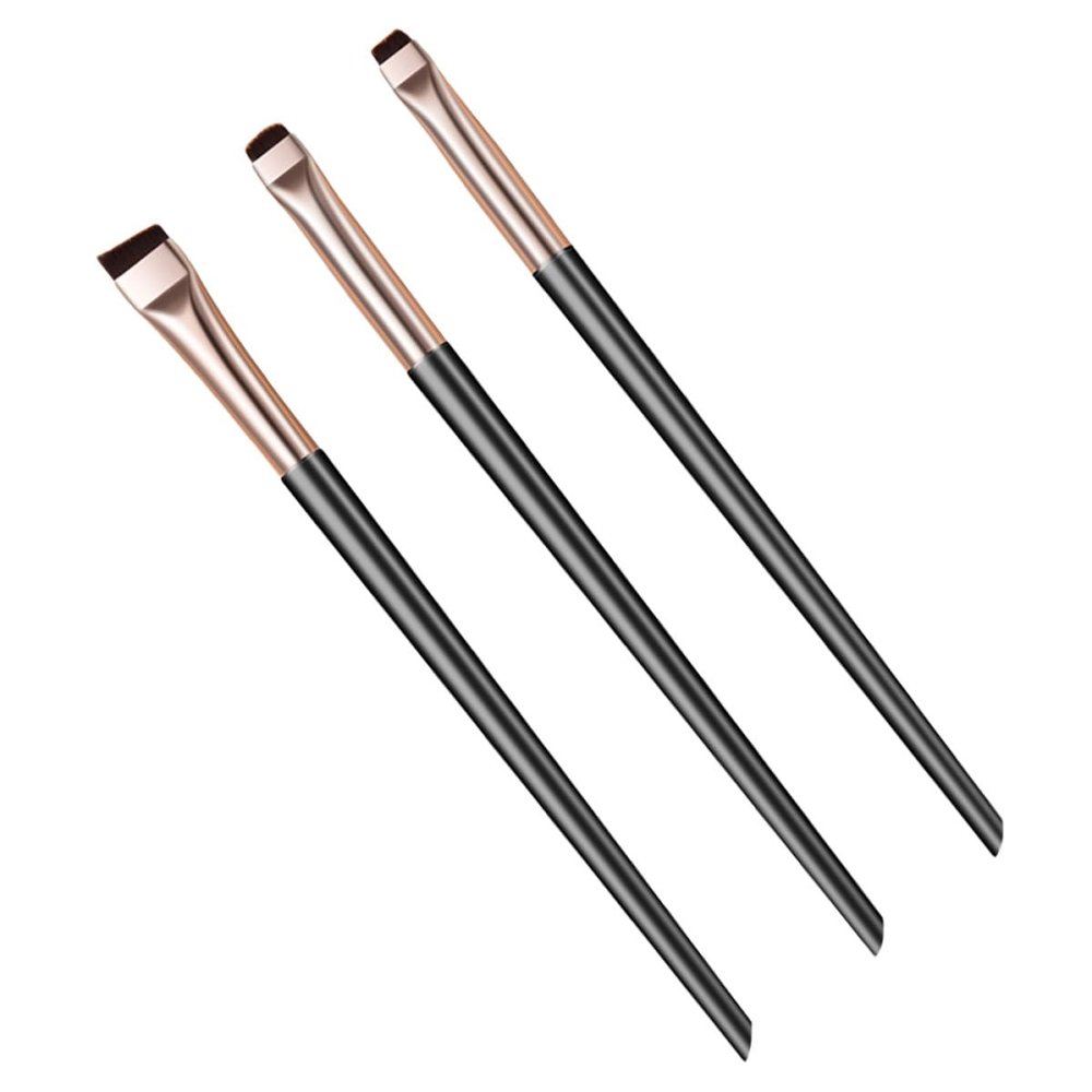 Artibetter Precise Eyeliner Brush Set, 3 Pieces, Angled Tip