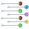 Abaodam 7-Piece Lizard Toy Set with Suction Cups and Bell Balls for Terrariums view 1