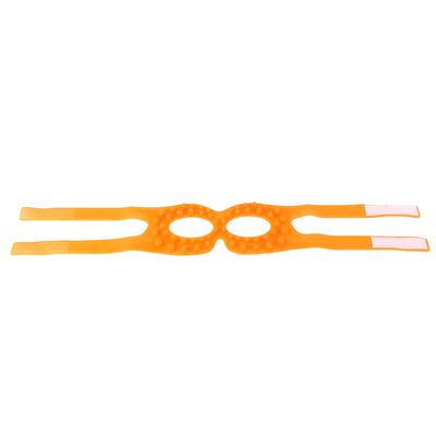 ZPLKKYGR Eye Massager for Hot Compress, Adjustable Strap, Imported Silicone, 3D Massage Points