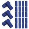 CATIEBYE 30-Piece Silicone Watch Band Keeper Replacement Loops view 1
