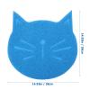 UTHCLO Cat Feeding Mat in Cat Shape view 2