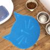 UTHCLO Cat Feeding Mat in Cat Shape view 4