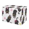 RPLIFE Black Cats Dog Crate Cover with Yellow Eyes, Windproof, Sizes S–XL, Washable Pet Crate Cover, Size M view 1