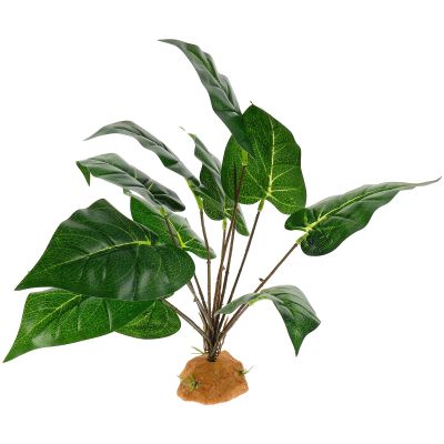 OHPHCALL Artificial Reptile Plant Terrarium Decor with Large Base