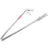 OHPHCALL Stainless Steel Folding Snake Catching Tongs with Wide Jaw view 1