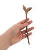 BIUDECO Antique Chinese Hand-Carved Wooden Hairpin view 4