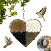 Refillable Heart-Shaped Birdhouse view 1