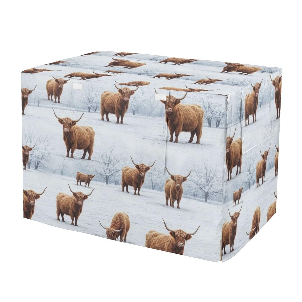 RPLIFE Dog Crate Cover for Winter Crates, XL