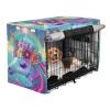 RPLIFE XL Dog House Cover with Unicorn Flower and Rainbow Design view 2
