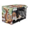 RPLIFE Cute Giraffe Cover for Dog Crates, Roll-Up Side Panels, Large view 2