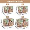 RPLIFE Cute Giraffe Cover for Dog Crates, Roll-Up Side Panels, Large view 3