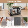 RPLIFE Cute Giraffe Cover for Dog Crates, Roll-Up Side Panels, Large view 4