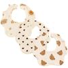 WUYJI Baby Bibs, 3-Piece Cotton Bandana Bib Set view 1