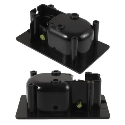 HOMSFOU 2-Piece Plastic Recliner Replacement Handles, Elegant Black Pull Handles for Recliners and Furniture