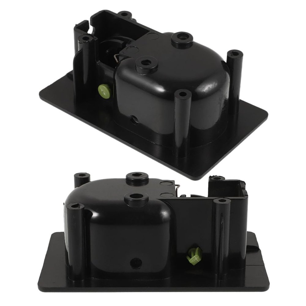 HOMSFOU 2-Piece Plastic Recliner Replacement Handles, Elegant Black Pull Handles for Recliners and Furniture
